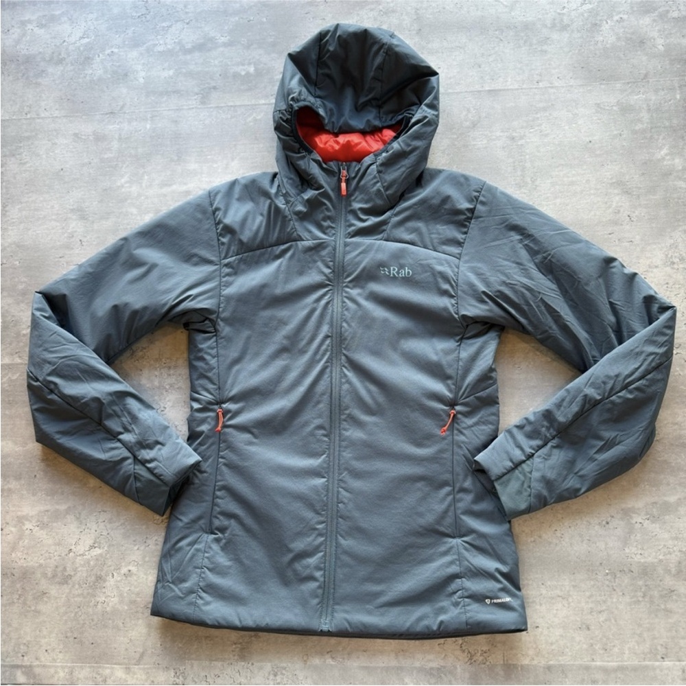 Rab Xenair Alpine Light Insulated Hooded Jacket, Women’s, XS, Orion Blue